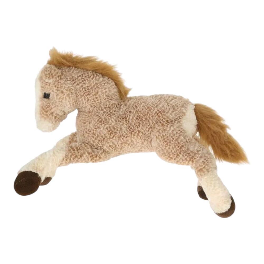 Giftable World PLUSH HORSE 16" Brown White Spotted Pony Soft Cuddly A09002 NWOT